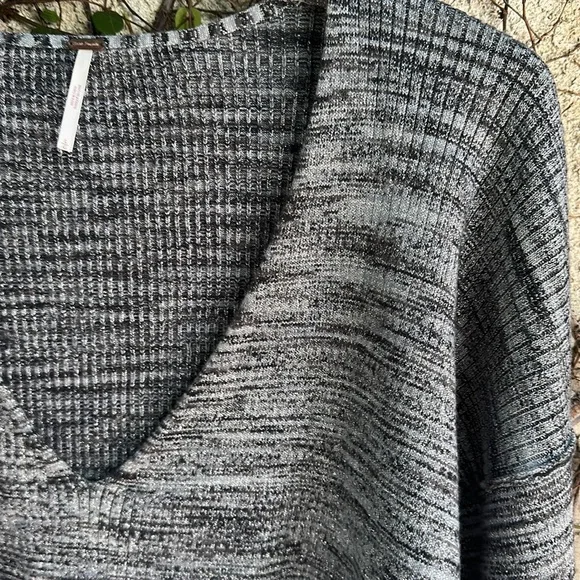 Free People Marble Knit Top